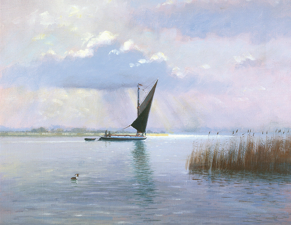 Wherry Albion on Horsey Mere