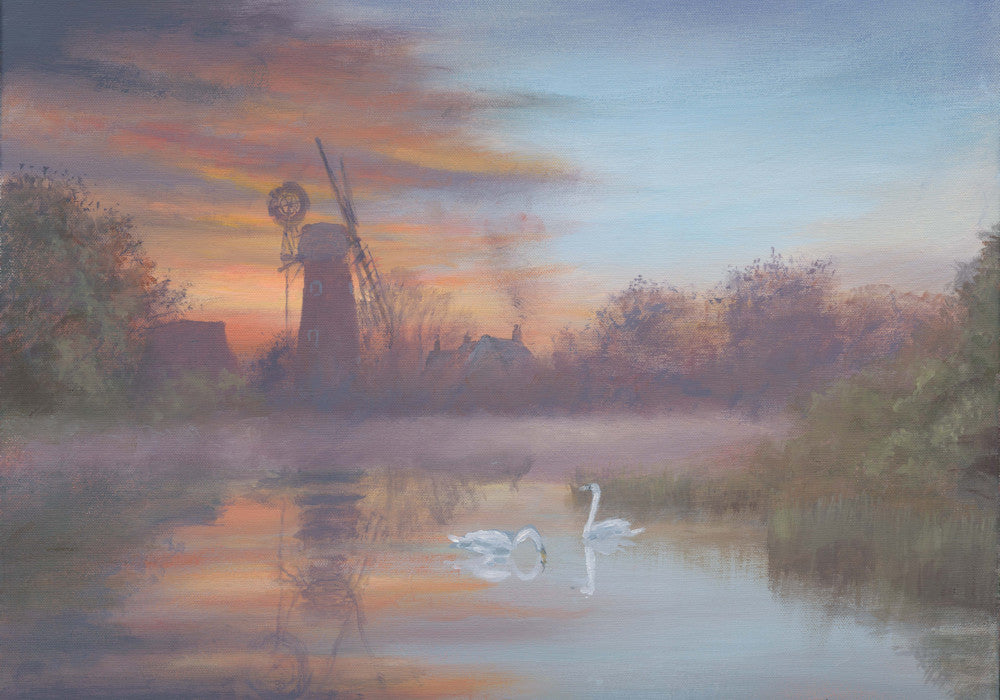 Daybreak Hunsett Mill