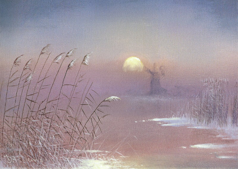 Winter Moonrise