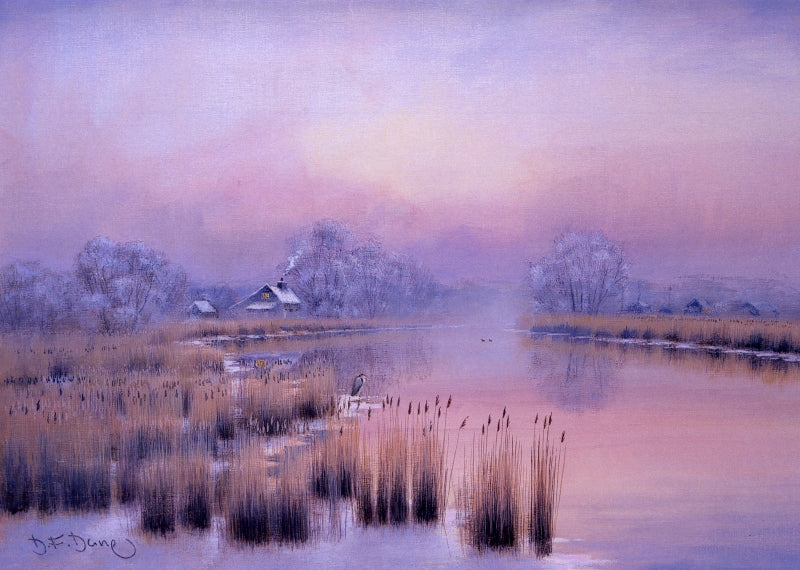 Winter Morning - Horsefen Mill Cottage